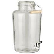Drinks dispenser w/patent lid and wooden handle 8.45 ltr