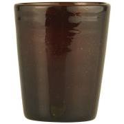 Drinking glass amber Colour Play handblown thickness of glass will vary