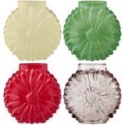 Vase blomsterformet 4 ass farver Daisy