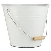 Enamel bucket large 8.5 ltr