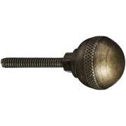 Greb antik messing-look metal m/ruflet mønster