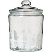 Opbevaringsglas nissedekoration, 1,9 ltr