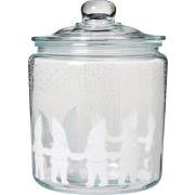 Opbevaringsglas nissedekoration, 4 ltr