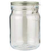 Glass jar w/patent lid