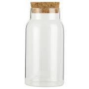 Glass jar w/cork 270 ml
