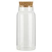 Glass jar w/cork 330 ml