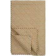 Quilt sand m/ochre green striber