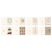 Julekort dobbelt 8 ass My Nostalgic Christmas 15 stk pr motiv