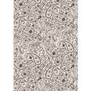 Papirrulle brun paisley