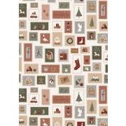 Paper roll Christmas stamps 5 m/roll