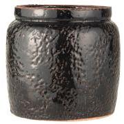 Pot w/edge Black Ocean