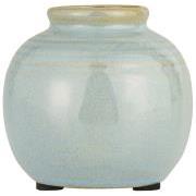 Vase mini  Yrsa m/riller krakeleret glasur