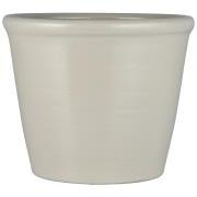 Pot Halfdan conical sand cold painted