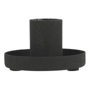 Candle holder f/2.2 cm candle black
