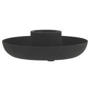 Candle holder f/3.8 cm candle black