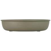 Metal bowl large dusty green NON FOOD