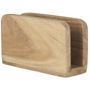 Napkin holder vertical acacia wood