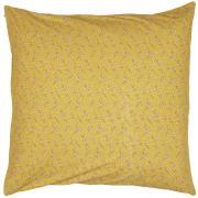 Cushion cover Andrea yellow w/white flowers