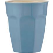 Cafe latte krus Mynte Blue Bell