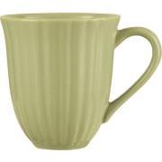 Mug w/grooves Mynte Herbal Green