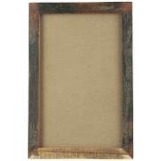 Photo frame wood UNIQUE photo: 16x26 cm can hang horizontal and vertical