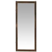 Mirror in wooden frame UNIQUE can hang horizontal and vertical