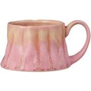 Krus m/hank Varbjerg rosa farvespil