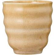 Krus u/hank Gudhjem mustard/creme glasur 200 ml