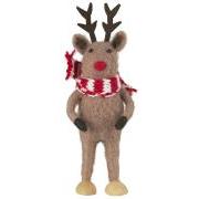 Reindeer Rudolf standing Stillenat felt