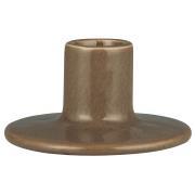 Candle holder f/2.2 cm candle Fenja brown fits 7211-xx short dinner candle