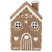 House f/tealight Stillenat Gingerbread arched door