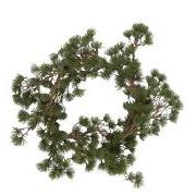 Artificial wreath cedar twigs Ø:20 cm inside