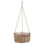 Hanging basket w/jute string