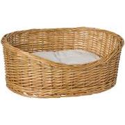 Hundekurv m/pude pileflet