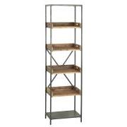 Rack w/5 shelves and removable wooden trays Brooklyn