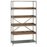 Rack w/5 shelves and removable wooden trays Brooklyn
