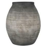 Vase rifled surface opening Ø:18 cm