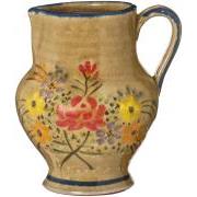 Vase m/hank blomstermotiv NON FOOD
