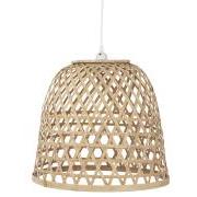 Hængelampe bambusskærm ledning L:170 cm