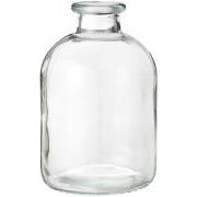 Vase Anna klart glas m/hals