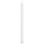 Taper candle white Ø:1.3 H:20