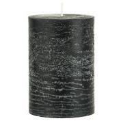 Rustic candle black Ø:7 H:10