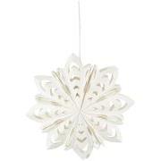 Star for hanging paper white 8-sided Ø:30 cm