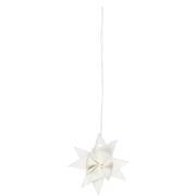 Star for hanging small braided white Stella