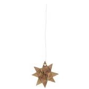 Star for hanging small braided natural Stella