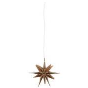 Star for hanging 10-sided natural Stella