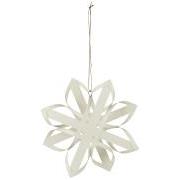 Star for hanging 8-sided white Stella