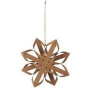Star for hanging 8-sided natural Stella