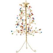 Juletræ stående Fairytale Christmas m/multifarvede perler