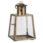 Lantern f/tealight heart in chimney